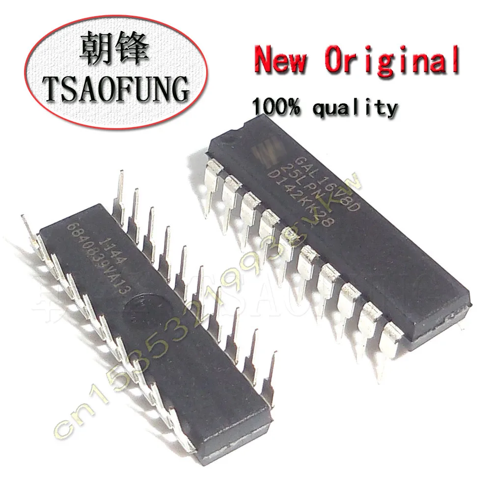 1Pieces GAL16V8D-25LPN GAL16V8D-25LP DIP20 Electronic components Integrated circuit