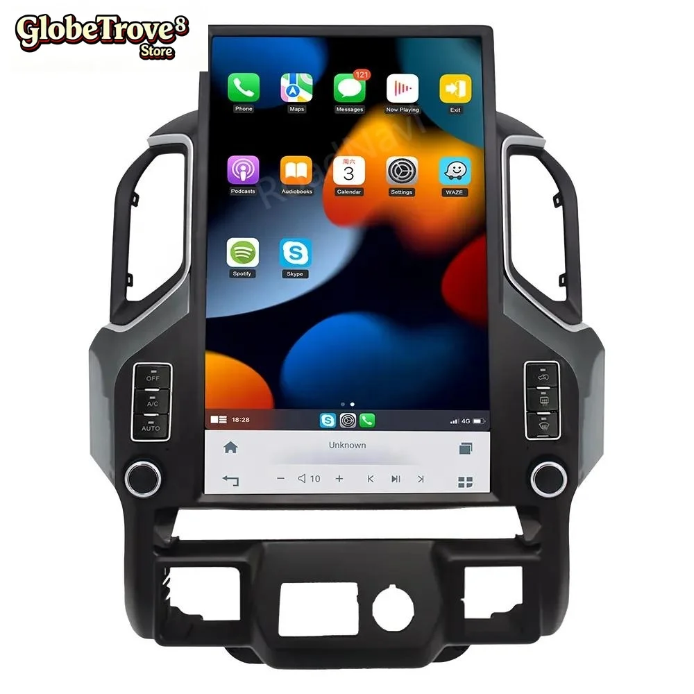 17'' RoadNavi Car Multimedia Player for Silverado GMC Sierra 2019-2021 Android Carplay GPS Navi 4G 360