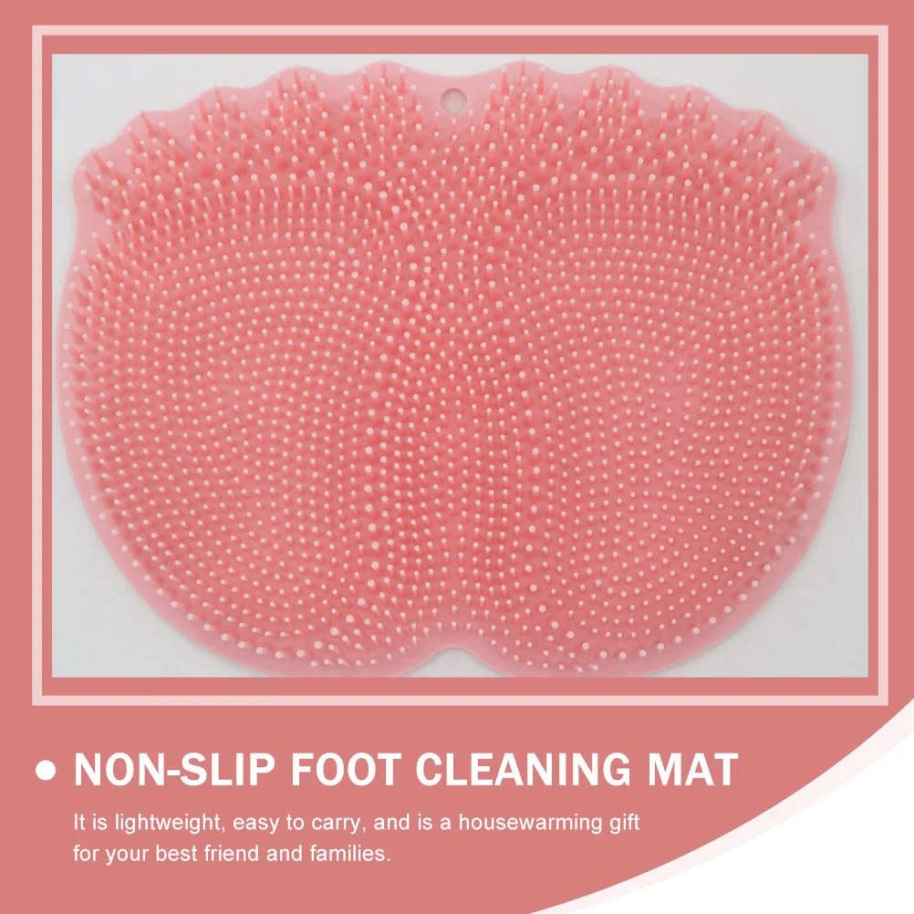 

1Pcs Massage Foot Pad Advanced Tpe Non-Slip Bathing Mat for Feet Cleaning and Relaxation Ideal Shower Foot Massager for Home