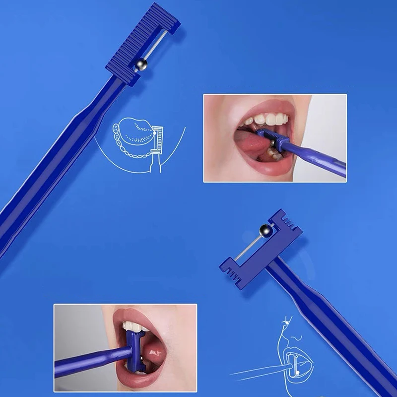 3 قطعة الأطفال اللسان تلميح المدرب اللسان تدريب العضلات عن طريق الفم التوحد اللغة النطق إعادة التأهيل العلاج التدريب الإيدز #5