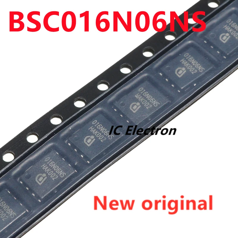 10PCS New original BSC016N06NS Silkscreen 016N06NS MOSFET TDSON-8 MOS field effect tube