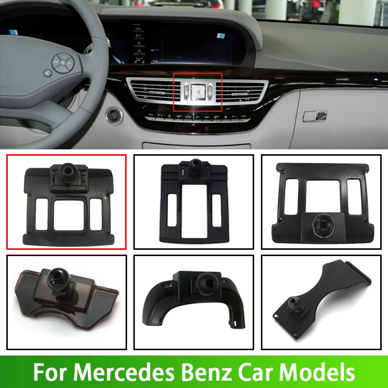 

Mobile Phone Holder Special Bracket Base For Mercedes Benz E S Class CLS GLE GLS E Coupe W166 W167 W212 W213 W221 W222 W223 CLS