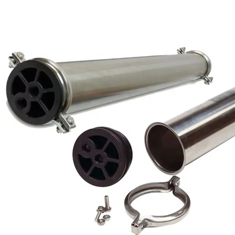 HUAMO Low MOQ High Quality Side Port End Port SS Vessel Reverse Osmosis Reverse Osmosis Water Filter Membrane Housing 4040