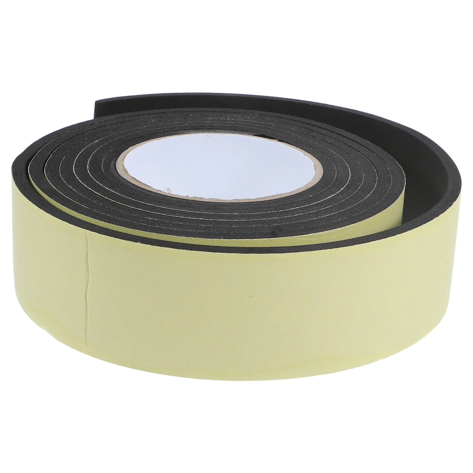 

1 Roll Black Foam Tape 3M Thick Self Adhesive Weather Stripping Door Insulation Seal Strip Foam Sealing For Home Office Factory