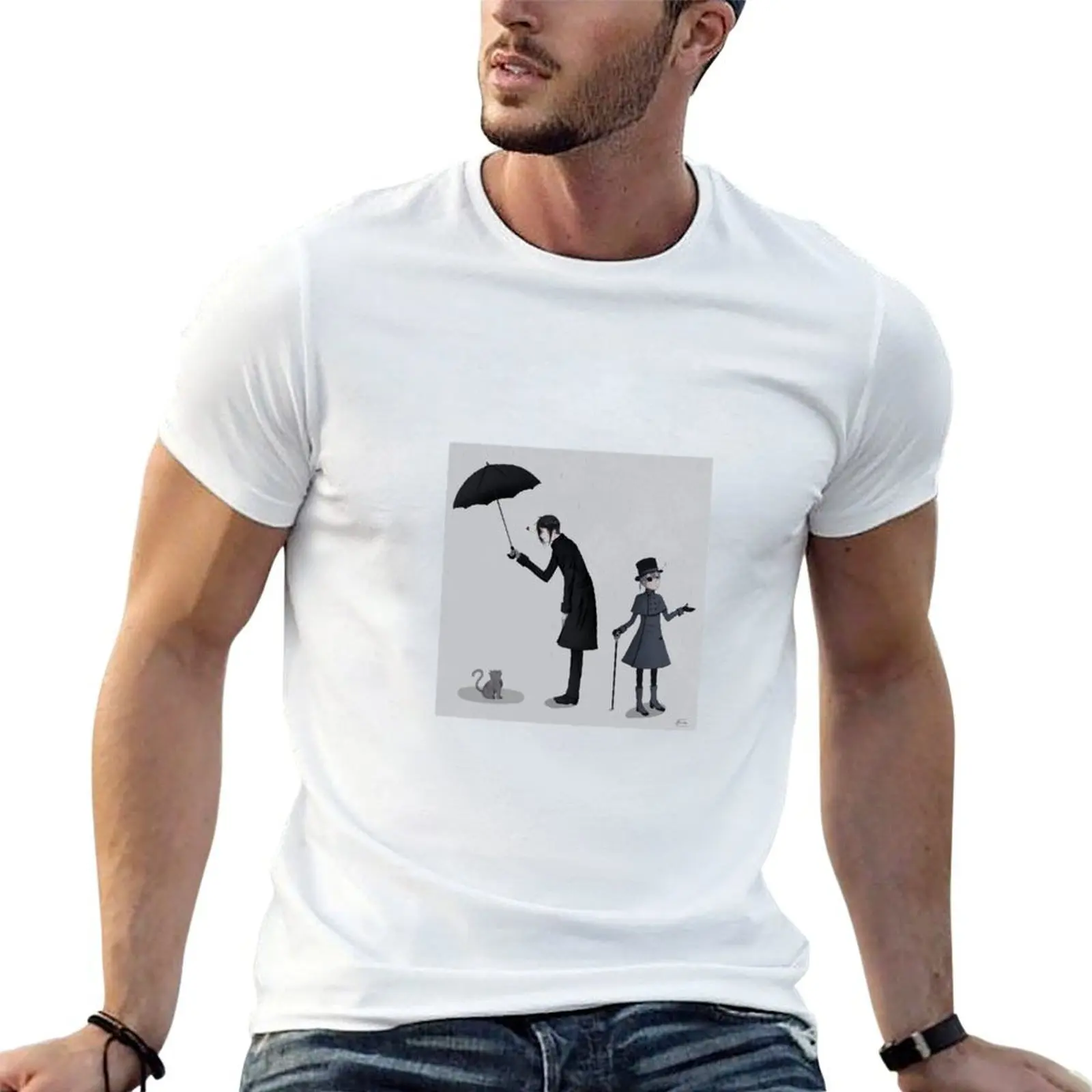 

Rainy Day T-Shirt t shirts for man cotton soft man t shirts high quality luxury brand cotton t shirt man T-Shirt
