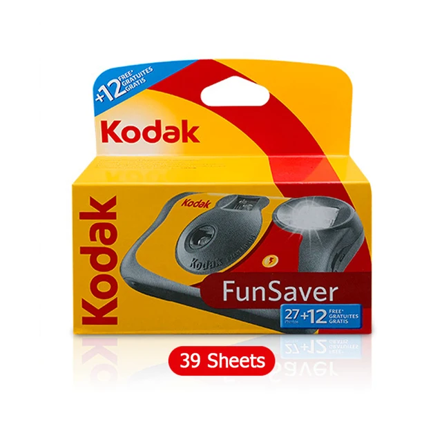 クラシックオリジナルコダック FunSaver フラッシュ付き使い捨てカメラ