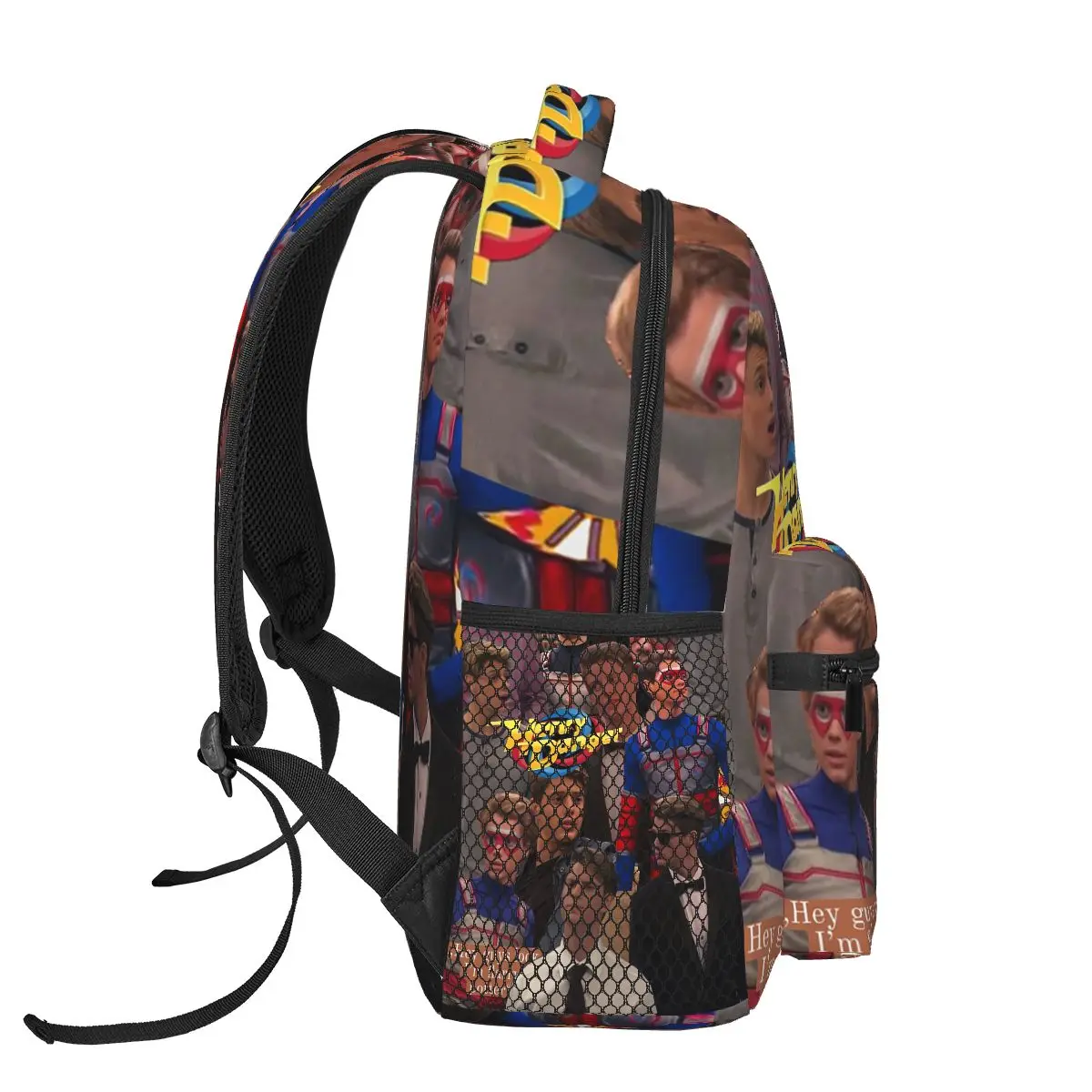 Henry Danger Backpack Diskon Besar Daypack Tas Buku Anak Kapasitas Besar Tas Sekolah Tas Bahu untuk Pria Wanita