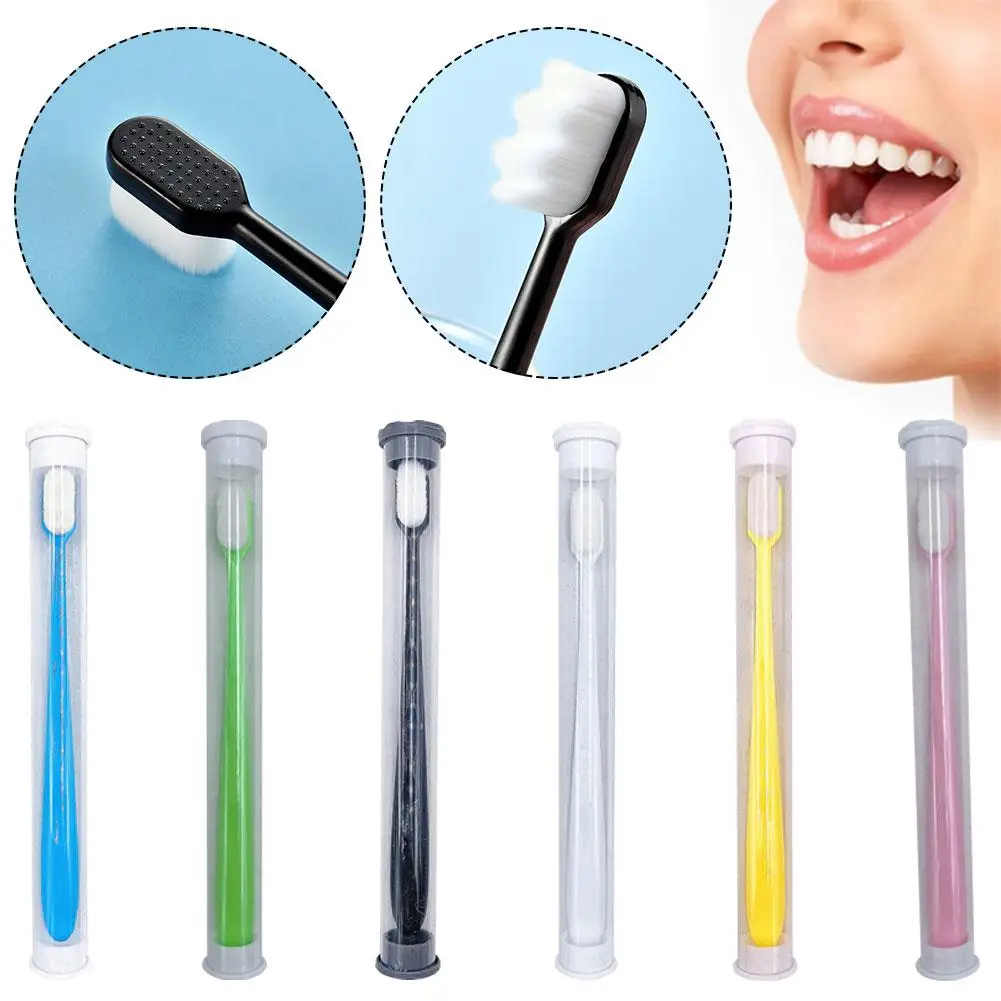 Adult Soft Toothbrush Gingiva Fine Soft Toothbrush K2E9 Store Toothbrush Cotton Department Guest Soft Supermarket Home F9C0