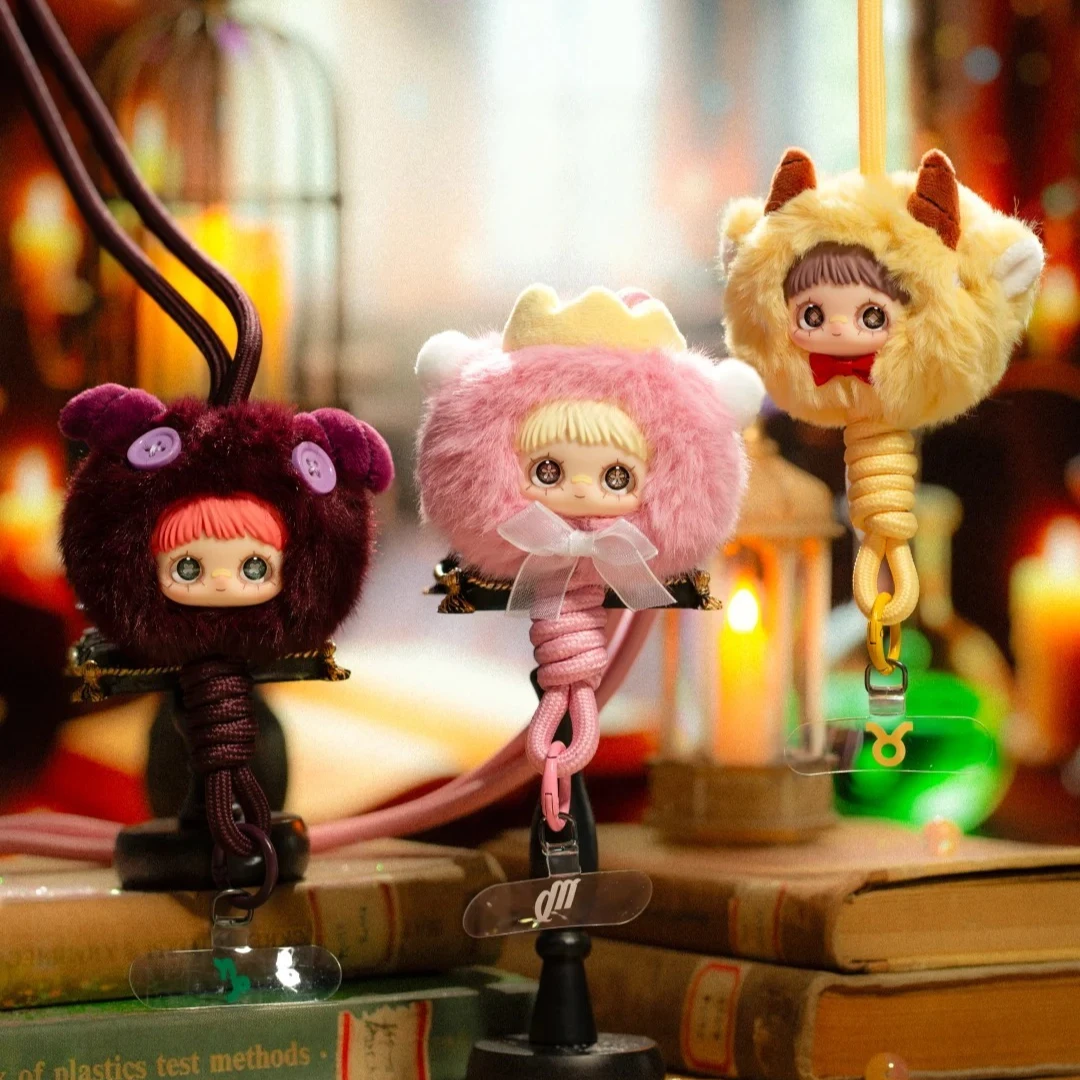 本物のメイメイ ホロスコープ ストーリーズ シリーズ ブラインドボックス ビニール人形 おもちゃ ペンダント ホロスコープ 携帯電話ストラップ 女の子の誕生日プレゼント