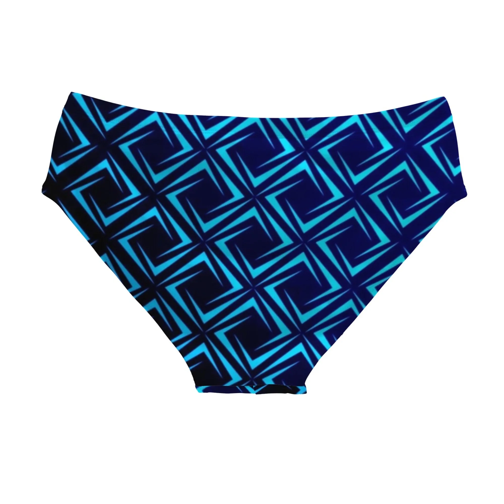 Diamond Geometric Swim Trunks Slim Fit Durable Drawstring Triangle Swim Trunks Water Parks Island Sunbathing Men's Vacation Gift