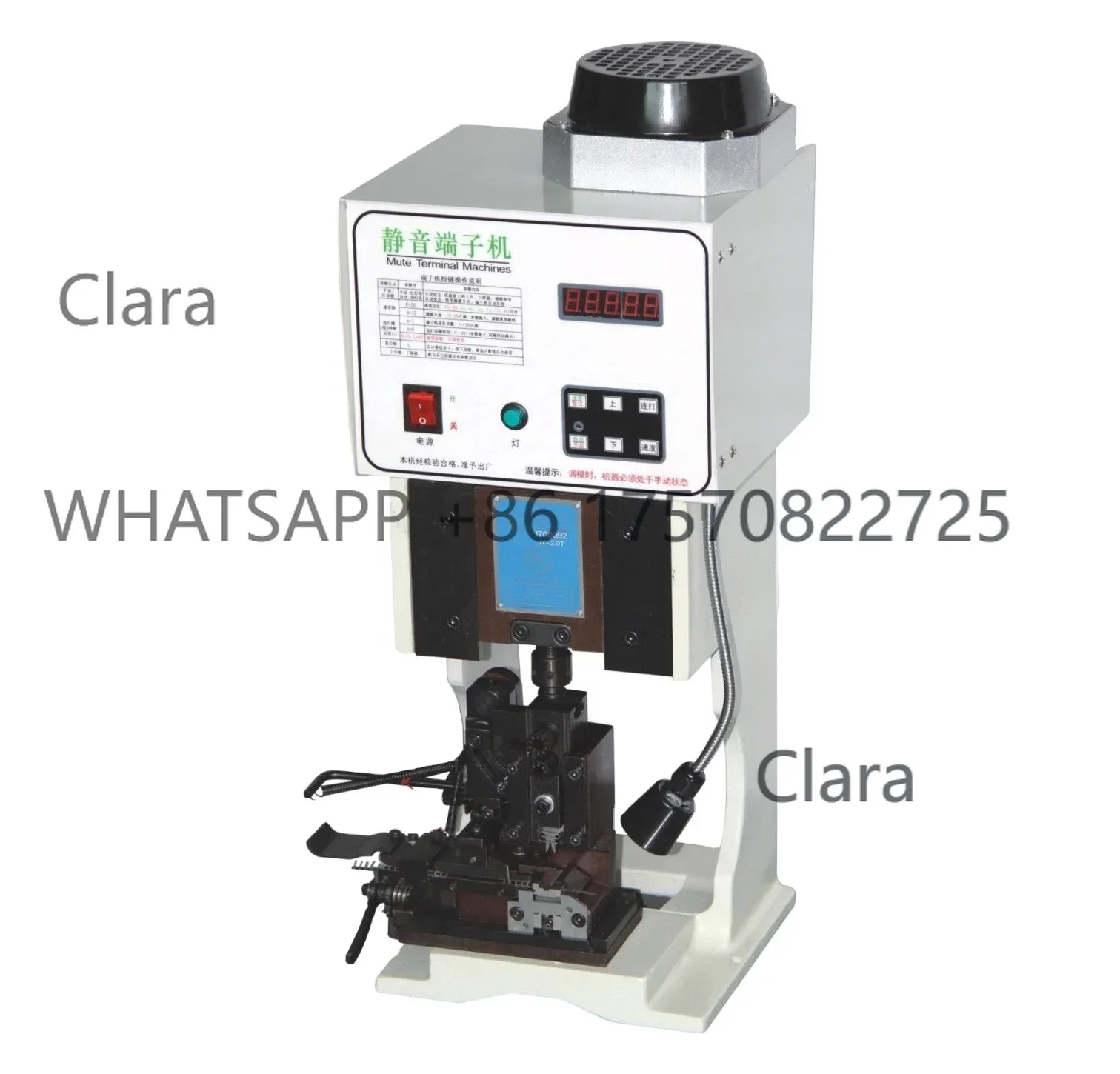 LA-8.0T High speed power saving cable wire terminal crimping machine suitable for OTP 2000 type and single Applicator