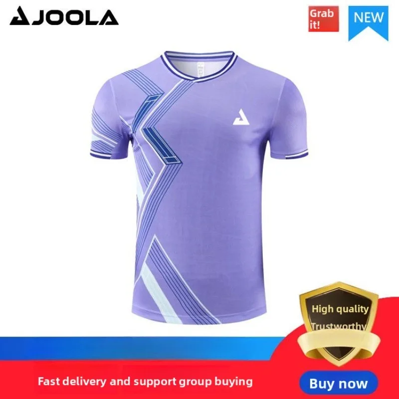 JOOLA's new men's and women's table tennis jerseys for club matches are moisture absorbing, quick drying, and breathable - Image 4