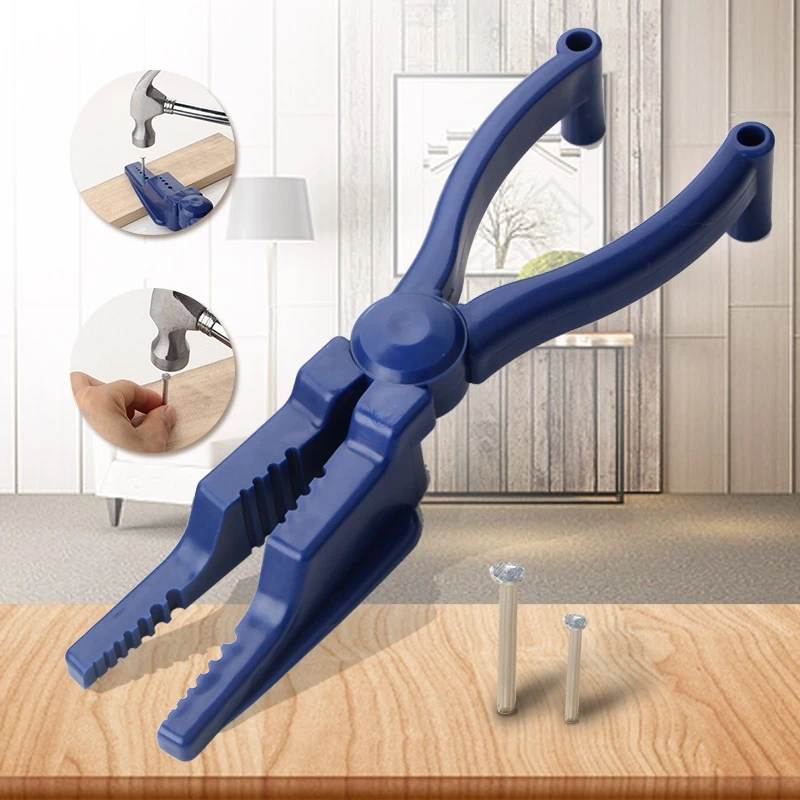New Nailing Auxiliary Clamp Fixing Tool Nail Clamp Safety Hand Guard Hammer-proof Stepped Clamp