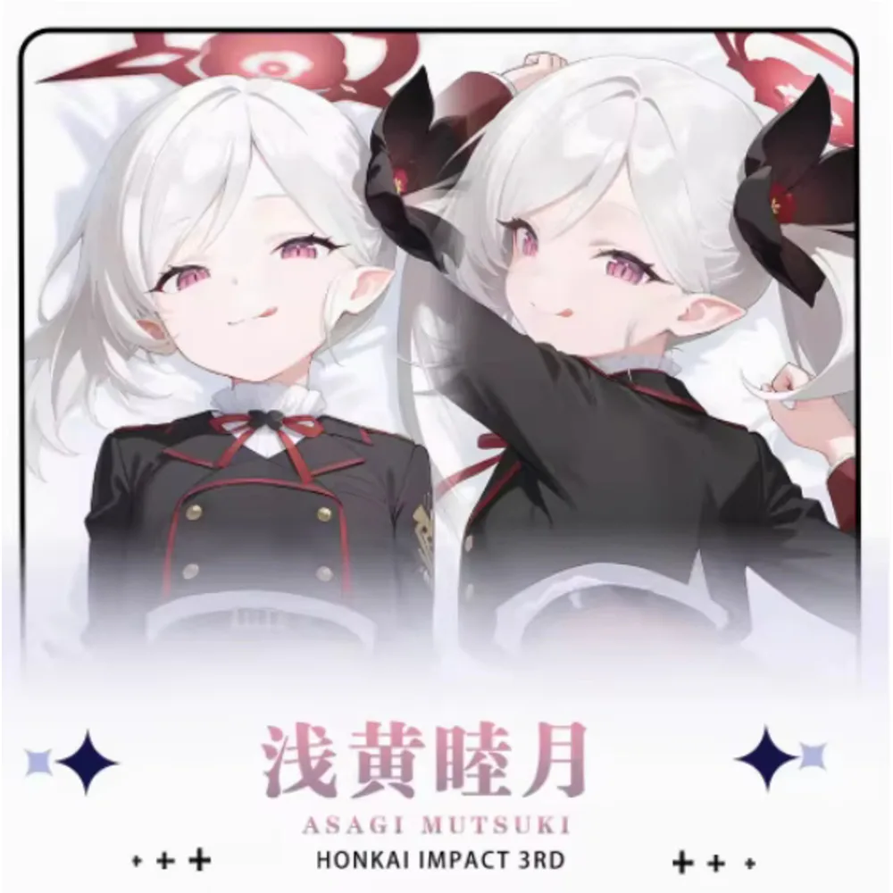 

Наволочка Синий Архив Аниме Dakimakura Asagi Mutsuki Hing Body Косплей Otaku Чехлы для подушек Рождественские подарки JBM