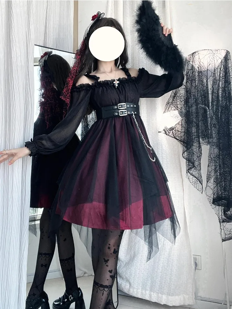 

Gothic dark daily rule niche design dress