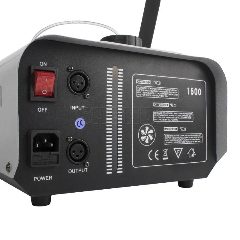SHEHDS  1500W&1500W with DMX512 Smoke Machine for Concert Wedding DJ Fog Machine
