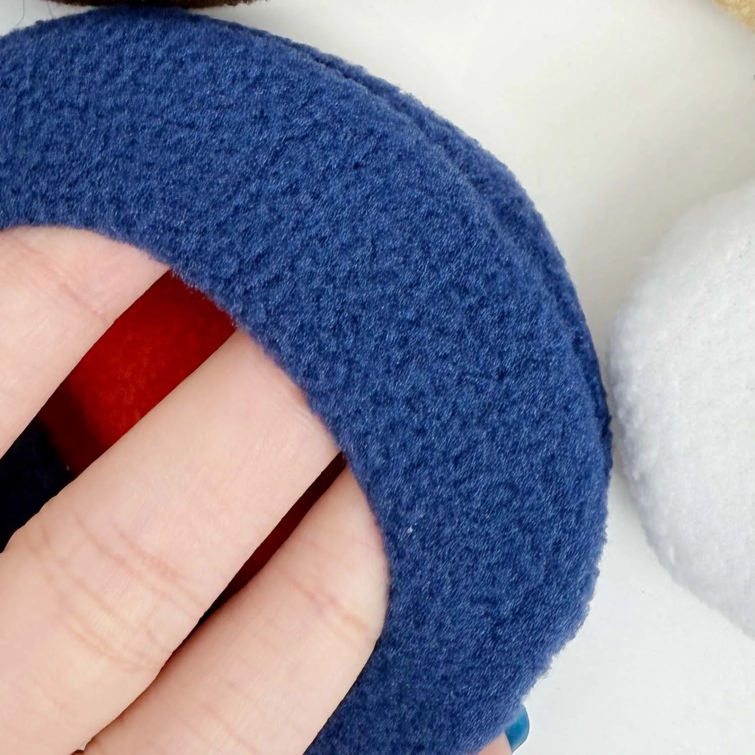 الشتاء الرجال النساء سميكة الصوف غطاء للأذن Bandless الأذن تدفئة غطاء للأذنين لينة سميكة غطاء للأذنين يندبروف سدادات حماية الأذن #4