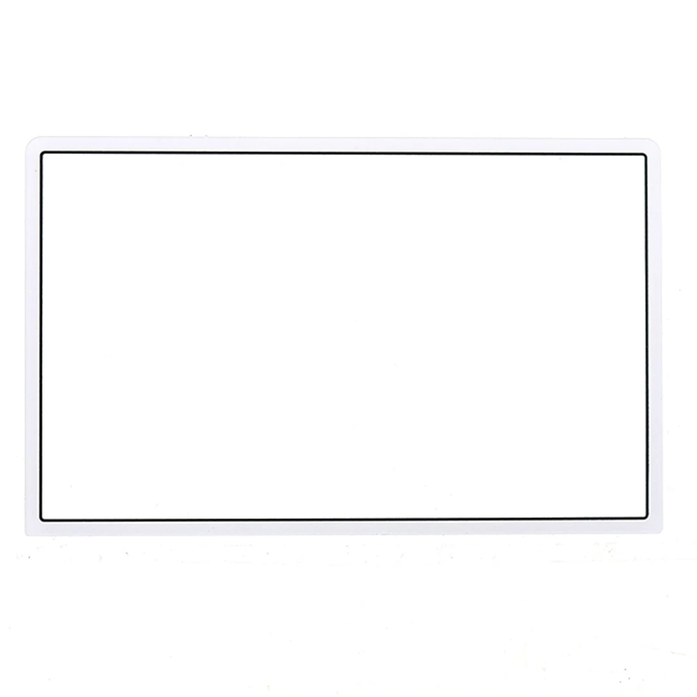 Panneau de protection d'écran LCD pour 3DS XL LL, 1 pièce pour 3DSLL, cadre supérieur en plastique de remplacement, couvercle d'objectif, accessoires