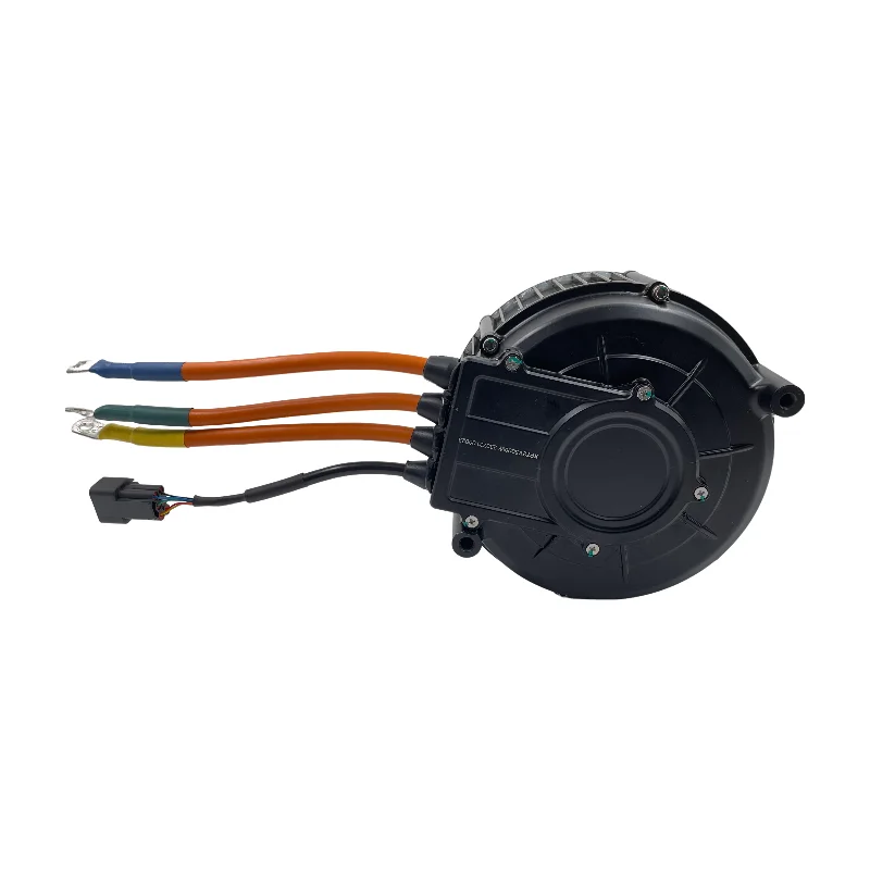 QS165 5000W 35H 72V 90KPH Mid Drive Motor Hall Type or Encoder Type For Off-load Vehicle