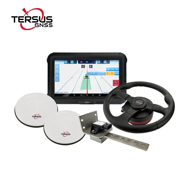 Tersus Advanced Automatic Steering System TAP Service Agriculture Tractor GPS RTK Self-Guiding Autopilot Navigation System IP67