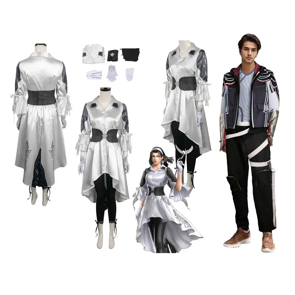 

Jun Kazama Cosplay Game Tekken 8 Costume Women Adult Dress Pants Fancy Outfits Halloween Carnival Party Role Play Fantasia Suit