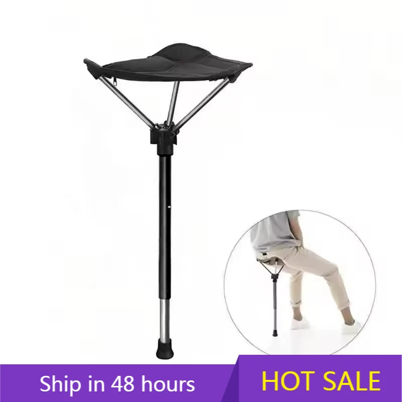 

POWER LEAP Modern Portable Solid Wood Foldable Aluminum Oxford Cloth Chair Stool Outdoor Furniture Telescopic Garden Fishing