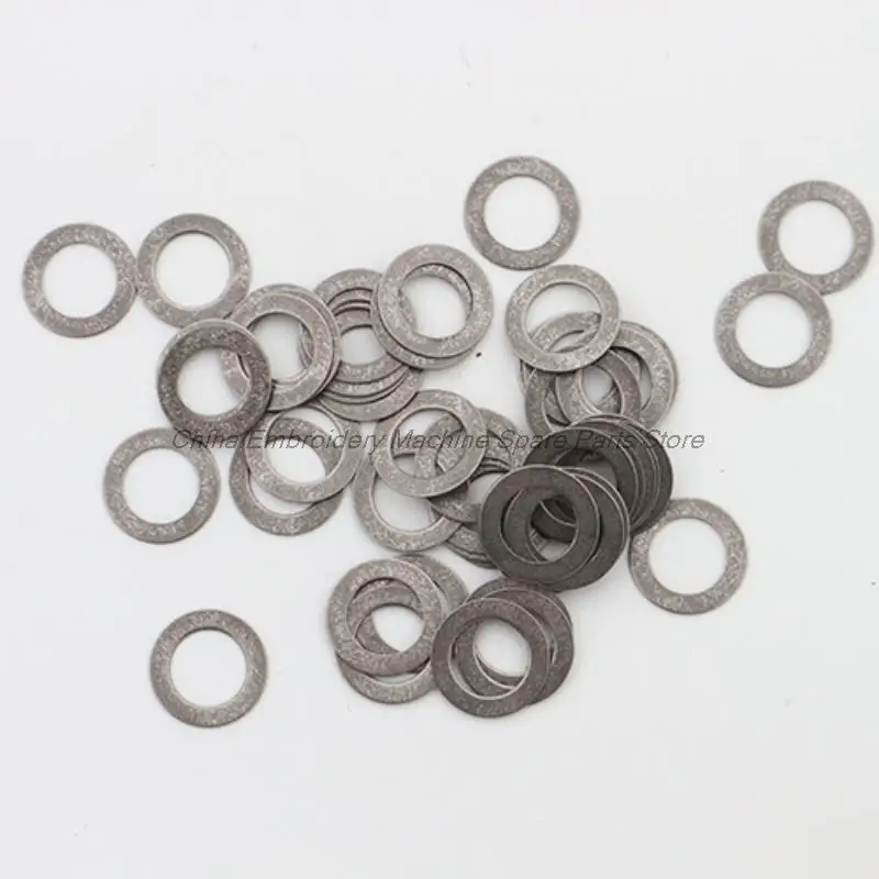 100PCS P15 Presser Foot Connecting Rod Gasket 9.4mm 6.1mm Ring Pad for Tajima Barudan Swf Feiya Zsk Happy Domestic High Speed