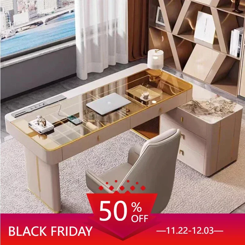 Executive Office Desk Modern Simple Table Computer Offices Work Multifunctional Desks Tavolo Room Offer Supplies Accessories