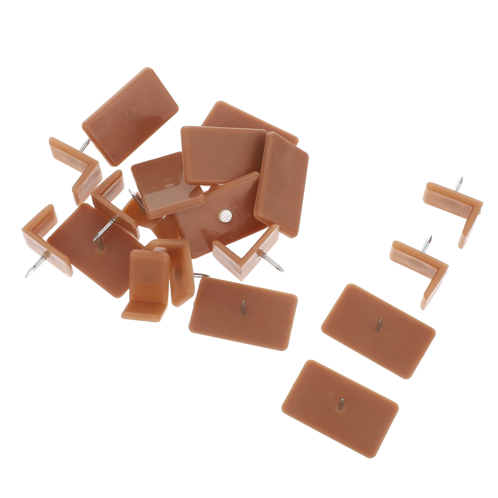 

20 PCS Drawer Aids Glides Bottom Mount Slides Nail Pin Chair Cabinet Iron Sliding Nails