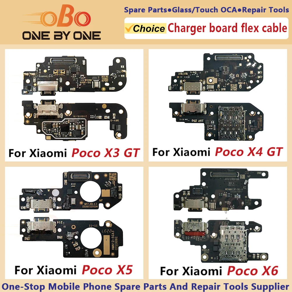 アクセサリー poco USB Charging Dock Board For Xiaomi Poco X2 X3 X4 X5 X6 Pro GT 5G
