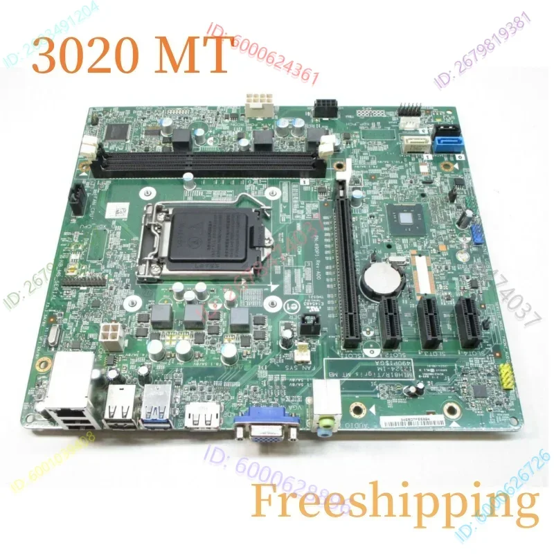 

CN-0VHWTR For Dell OptiPlex 3020 MT Motherboard 12124-1M 0VHWTR VHWTR Mainboard 100% Tested Fully Work