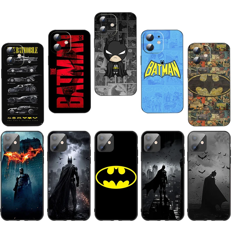 

X4 B-batman Soft Silicone Case for Moto Edge 20Lite G40 G41 G51 G22 G71 5G G9 Play G20 G100 Caver