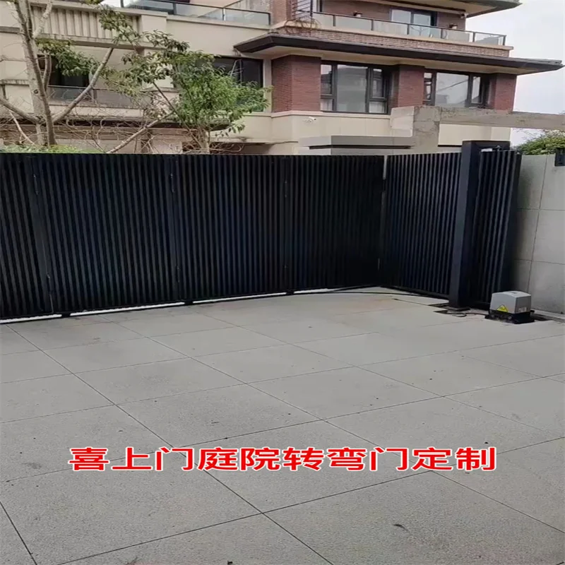 Security Soundproof Aluminium Metal Slat Boundary Wall Railing Easily Assembled Prehab Privacy Pool Fence Fencing Trellis Gate