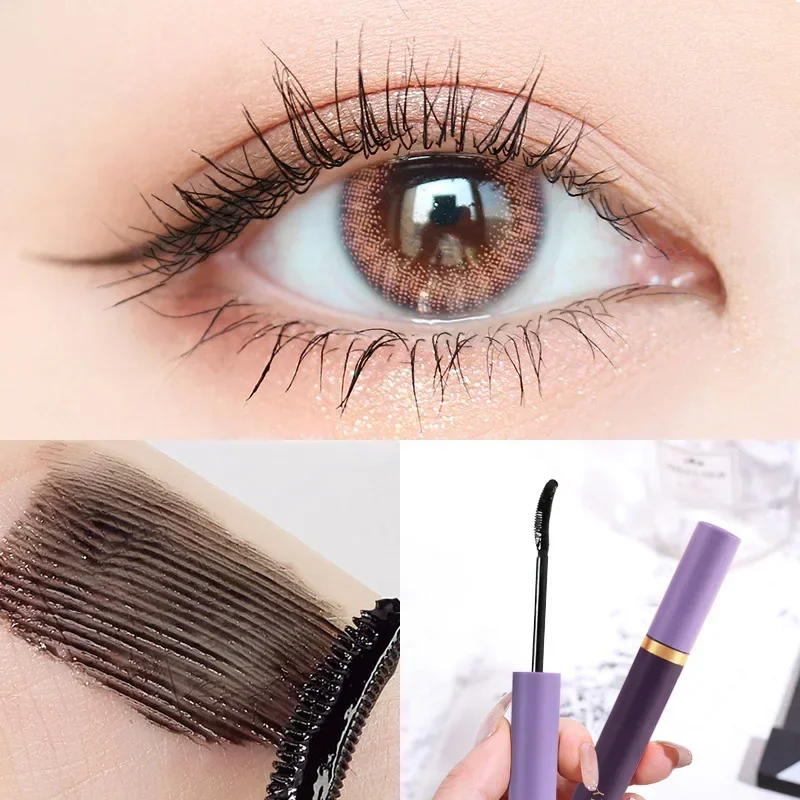 4d natural de longa duração cílios marca maquiagem cosméticos maquillage femme fibra de seda rímel curling grosso alongamento