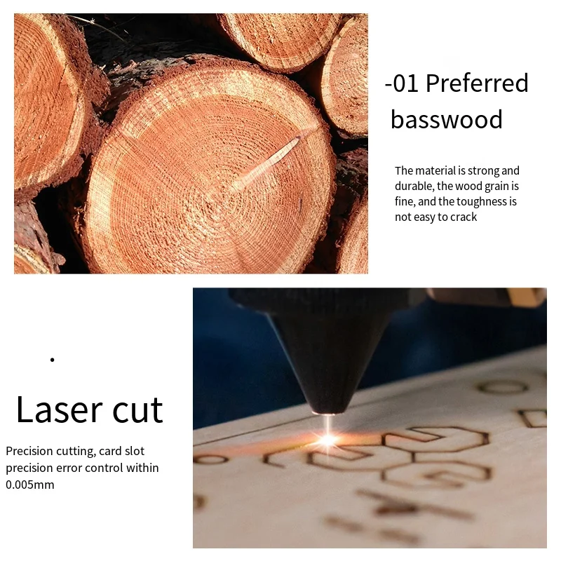 Zestaw do samodzielnego montażu, drewniany model mechaniczny dla dorosłych, steampunkowa pozytywka z króliczkiem, puzzle 3D, kreatywna ozdoba do samodzielnego wykonania.