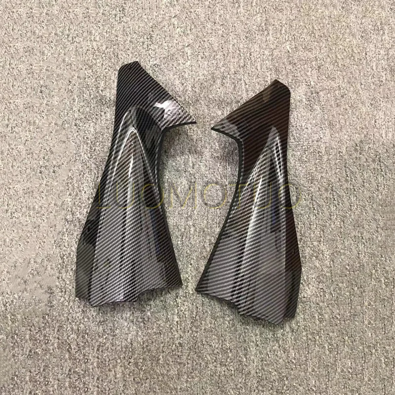

Подходит для Yamaha YZF-R6 YZF R6 2006 2007 мотоциклетный обтекатель заполнение воздуховода боковая крышка воздуходувка коробка корпус углеродное волокно краска