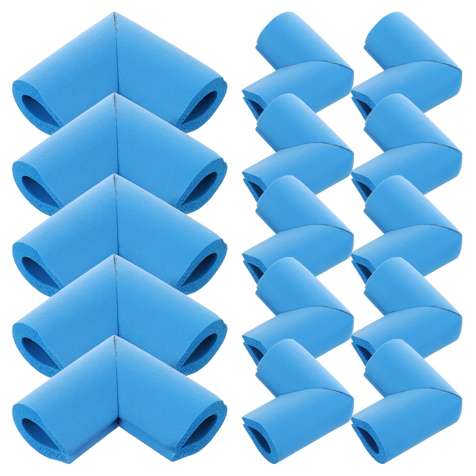 

12pcs Corner Protectors Foam Protective Guards Anti Collision U Shaped Reusable Furniture Desk Edge Bumpers Moving Supplies