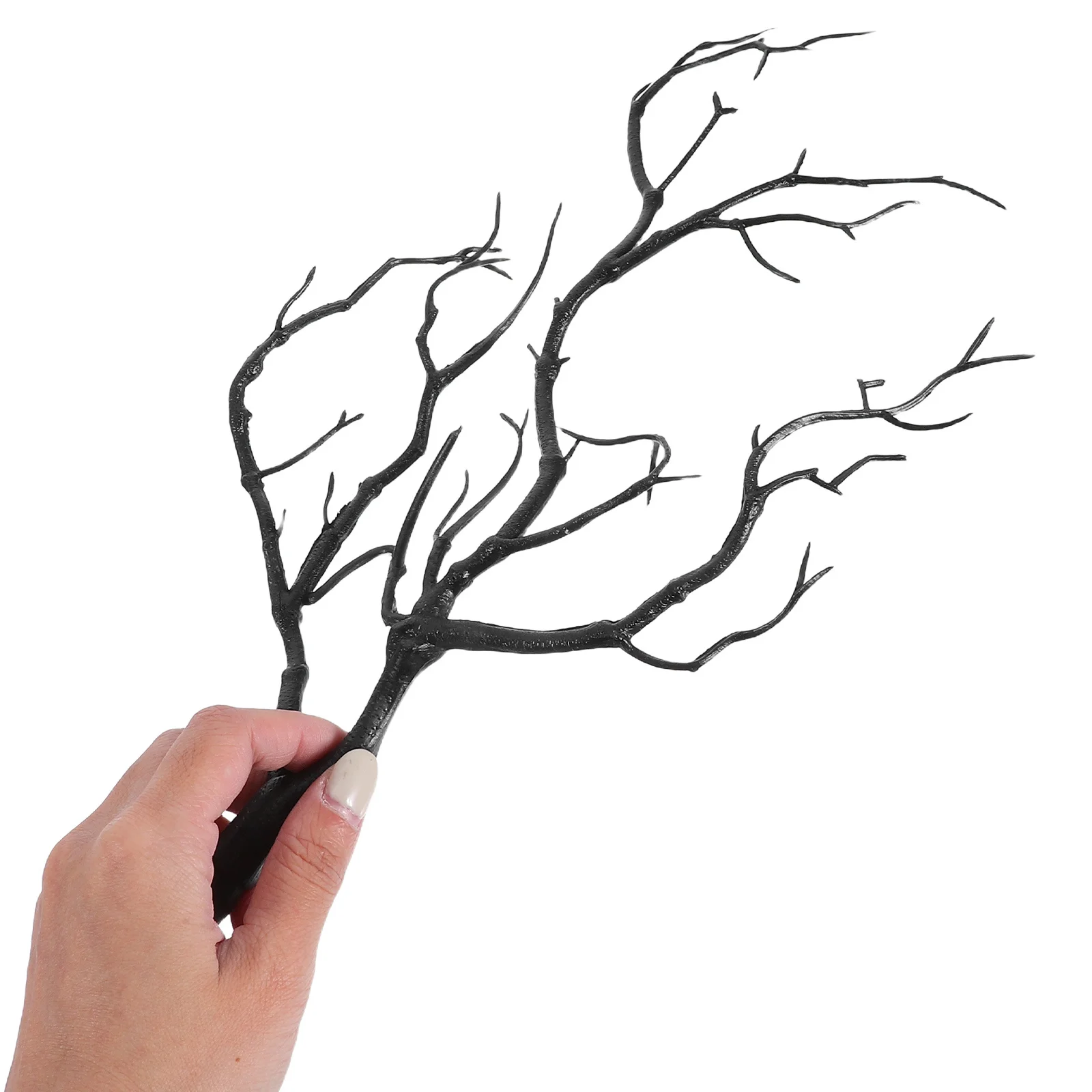 

1pc Artificial Antler Plastic Decorative Plant Twigs Dry Branches For Home Garden Decoration Fake Dried Tree Branches