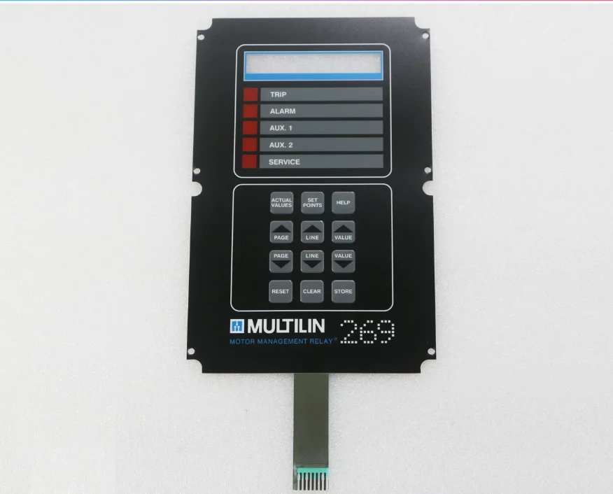 New 269-100P-120 key film suitable for MULTILIN 269 MOTOR MANAGEMENT RELAY key panel