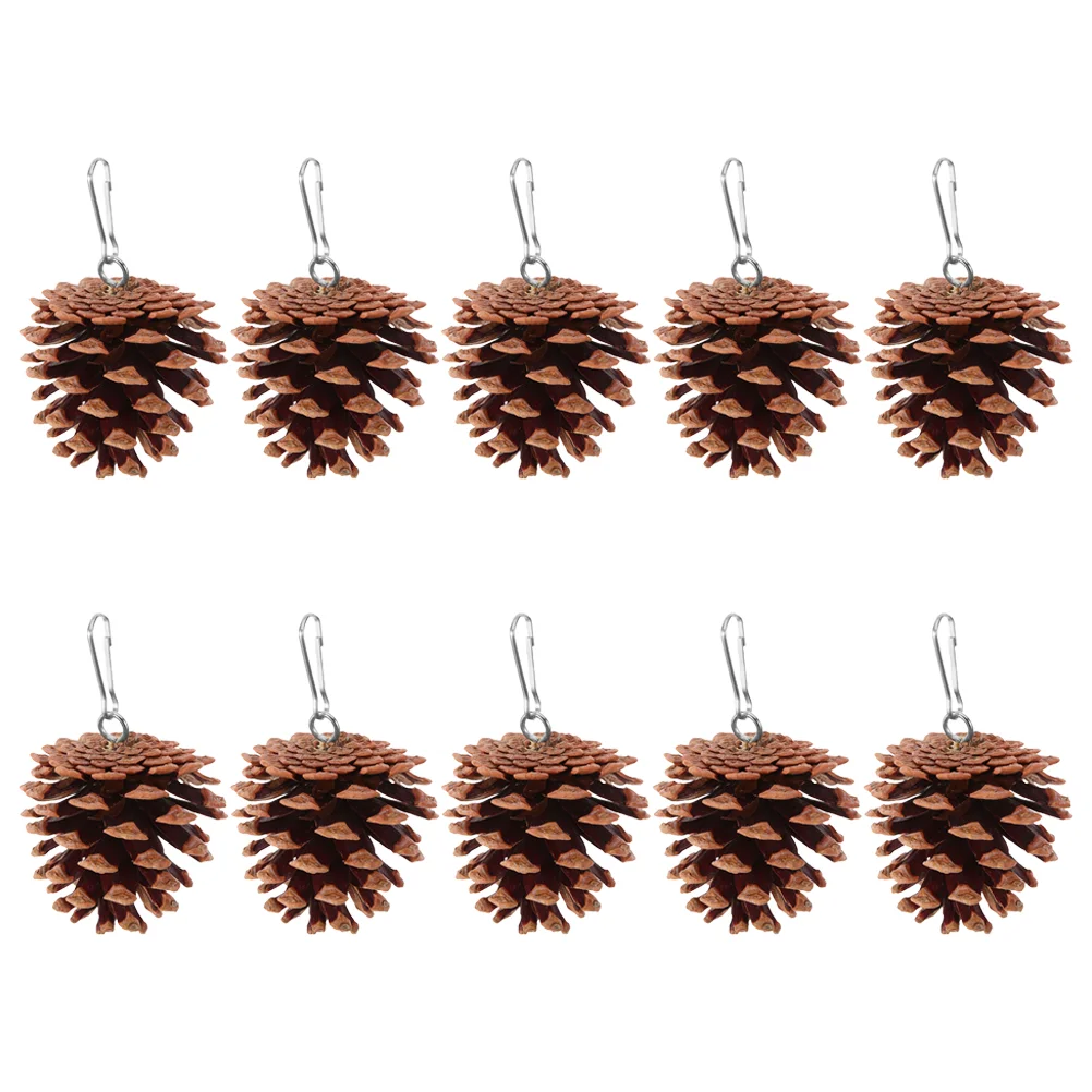 

10 Pcs Parrot Toy Funny Cage Bite Toys Shredding Safety Bird Birds for Chewing Conures Foraging Natural