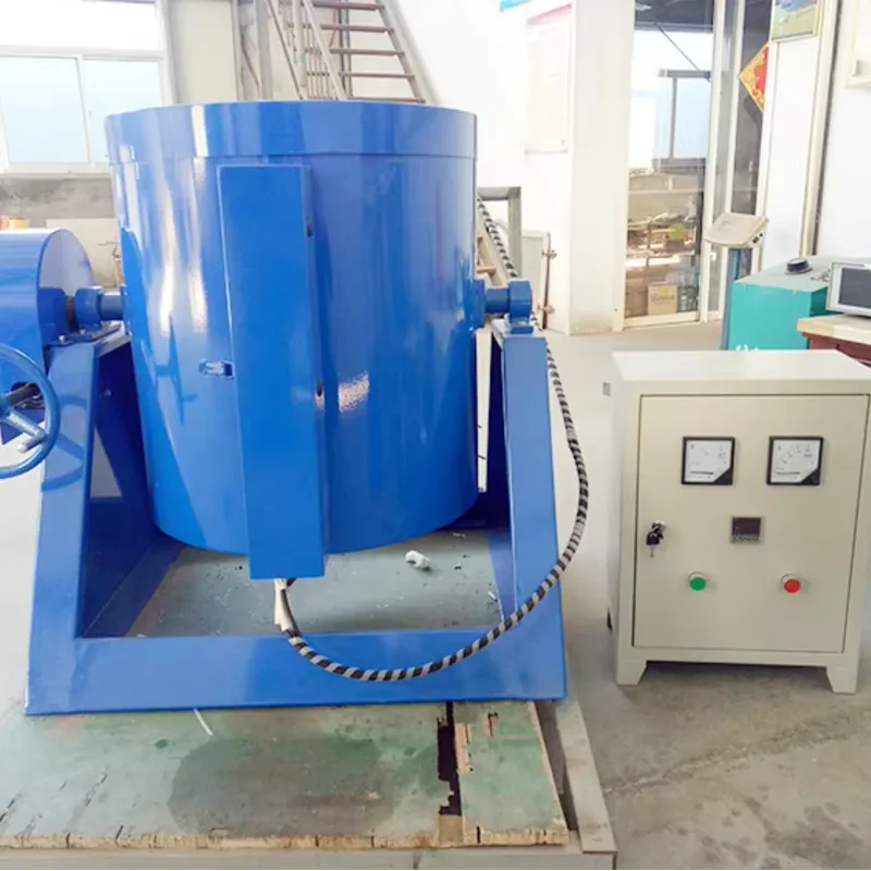 Industrial Aluminum Electric Melting Resistance Induction Melting Furnace