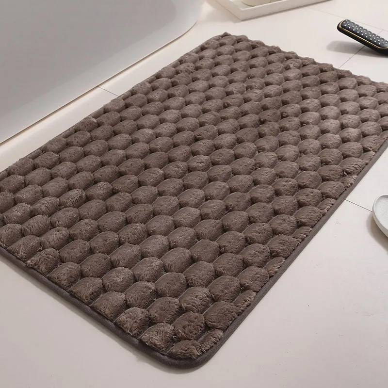 

Цельный ковер с черепаховой спинкой, пушистый тафтинговый напольный коврик, скандинавский коврик для входной двери, ковер для ванной комнаты, спальни, напольный коврик