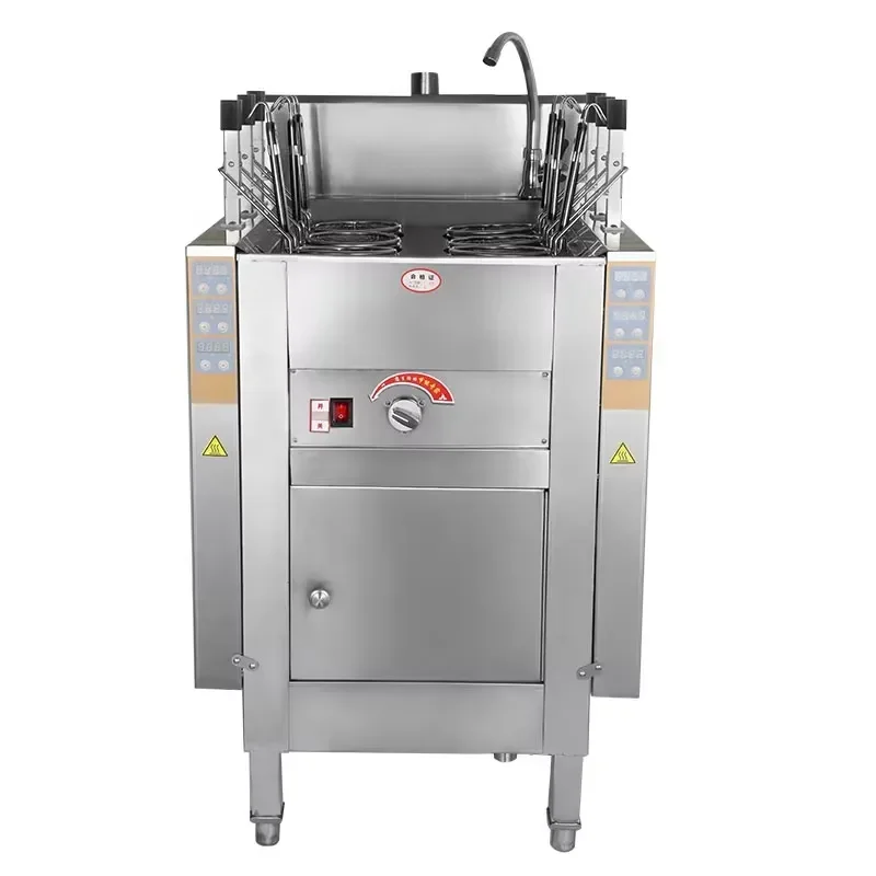 SFW Certificate Large Catering Equipment Automatic Height Adjustment 304 Stainless Steel Cooking Noodles Food Processing