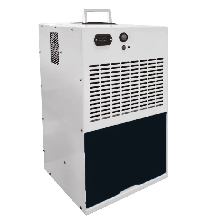 Deshumidificador 30L/D para edificios agrícolas 75 ECO MID Medidor Ampere Medidor de tiempo Medidor de horas