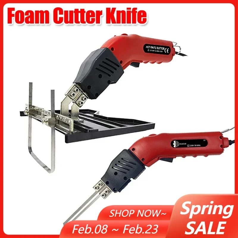 

Foam Cutter Knife 220V Electric Foam Polystyrene Cutting Machine Portable Sponge Pearl Cotton Styrofoam Cutter DIY Cutting Tools