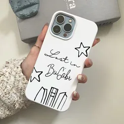 Personalised inevitable Initial kafr letters name Case for iphone 11 12 14 13 15 Pro Max 16 14Plus Luxury Hard Covers