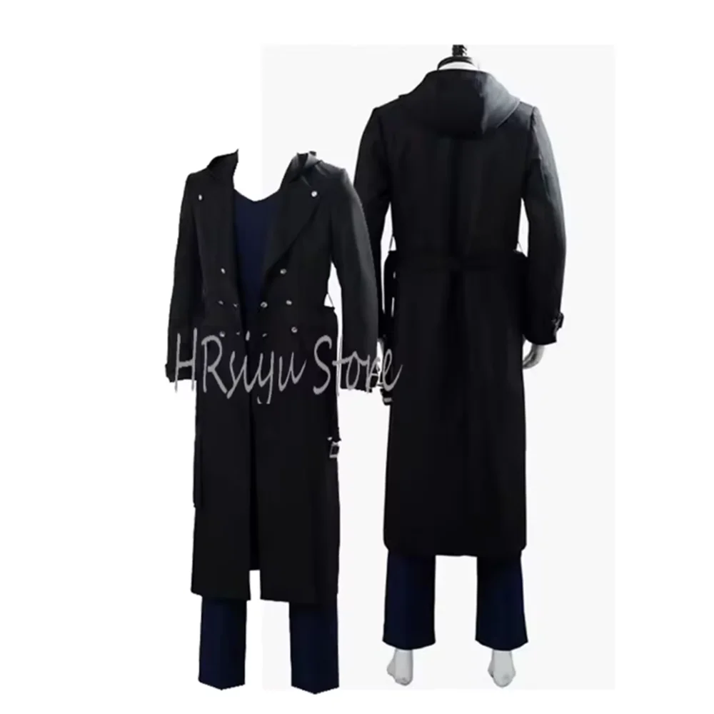 

Cosplay Shigaraki Tomura Costume black Windbreaker Cloak Uniform men women Suit Halloween Christmas Party Cos（customized）