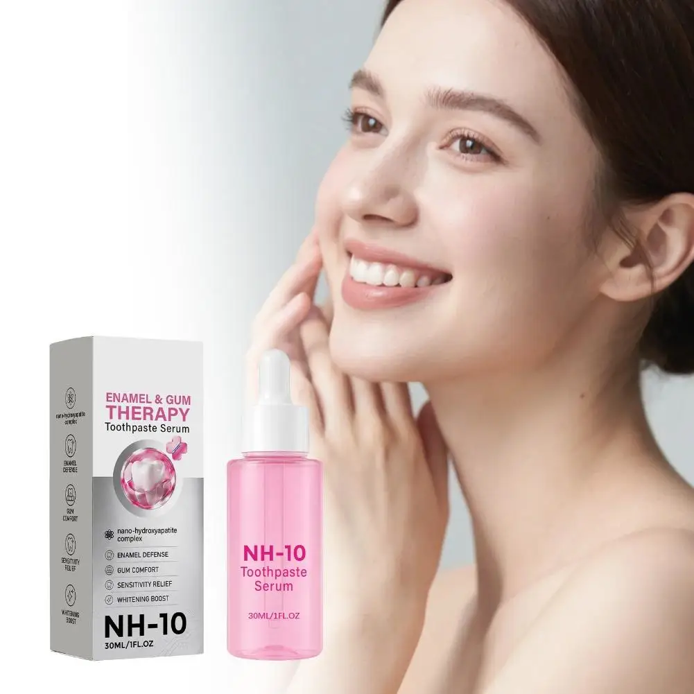 NH-10 Tooth Whitening Serum Yellow Tooth Stain Remover Deep Cleaning Fresh Breath Enamel Care Gum Care for Sensitive Teeth