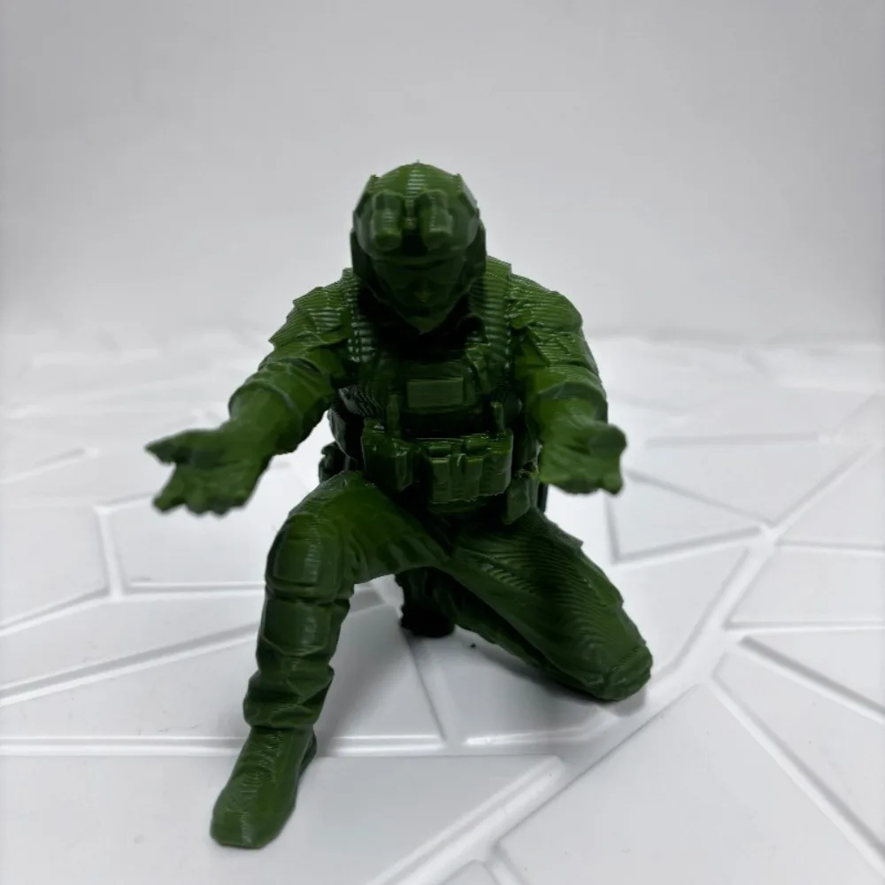 Unique Soldier Pen Holder Special Forces Figure Stationery 3D Printed Pen Stand Plastic Pencils Desk Organizer Home Office