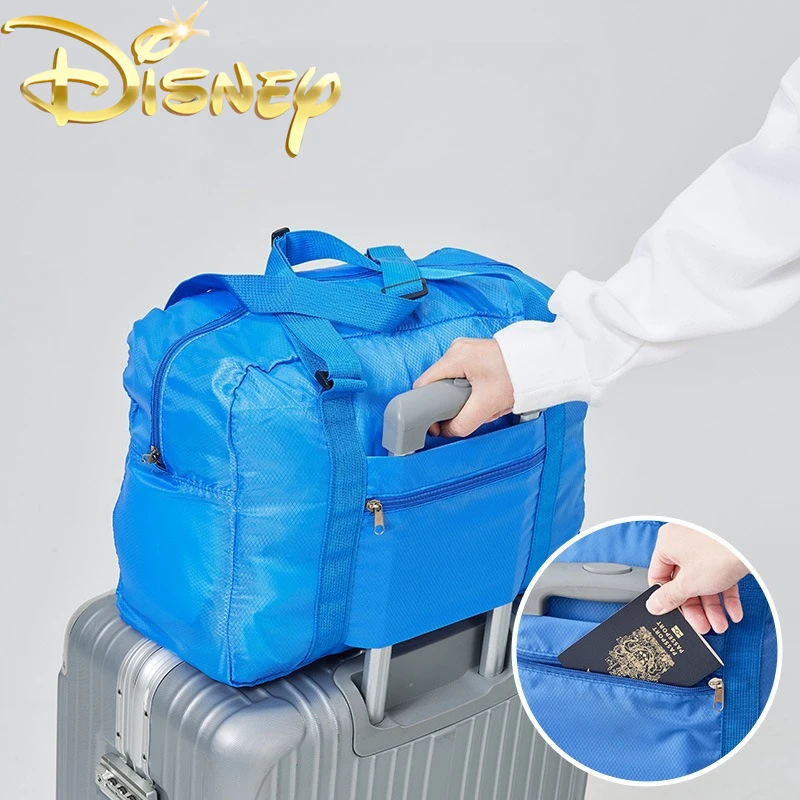 Disney's New Portable Travel Handbag Foldable Fashion Travel Bag Large Capacity High Quality Cartoon Travel Storage Luggage Bag
